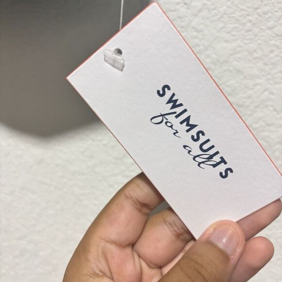 NWT Swimsuits For All Green Bikini Bra Top Adjustable Straps Padded sz 20 - Picture 4 of 8